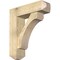 Ekena Millwork Legacy Craftsman Rough Sawn Bracket w/ Offset Brace, Douglas Fir, 8"W x 28"D x 32"H BKT0806X28X32LEC04RDF - alternate 1